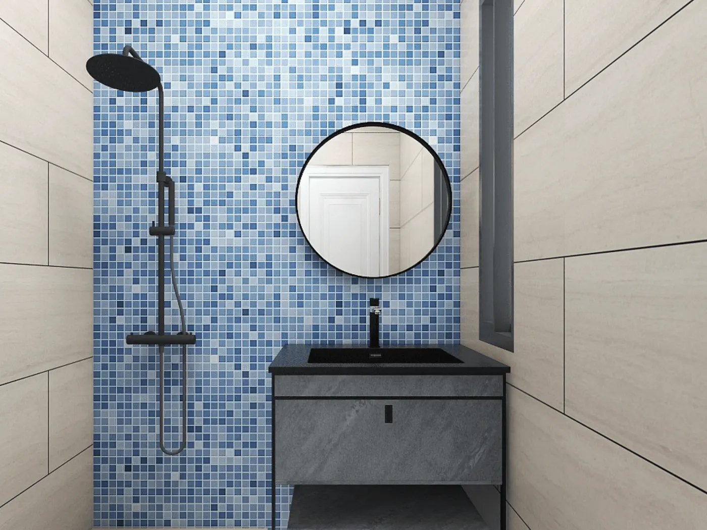 Bathroom interior by Home Trends by Fahad